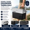 Dometic CFF20 ergonomik taşıma koluna sahip dayanıklı kompresörlü araç buzdolabı