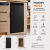 MOBORV MA92 87 L 12V 24V kompresörlü karavan buzdolabı ankastre montajlı kullanım