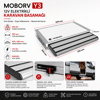 MOBORV Y3 12V elektrikli karavan basamağı özellikleri ve kullanım görünümü