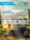 TommaTech 200W  Taşınabilir Güneş Paneli