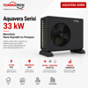 TommaTech Aquavera Serisi 33 kW monofaze hava kaynaklı ısı pompası ürün görseli