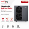 TommaTech Titan Serisi 16 kW monofaze hava kaynaklı ısı pompası ön görünüm ürün görseli