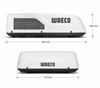 WAECO WAC2200 2200 W karavan tavan kliması perspektif görünümü