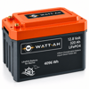 WATT-AH 12.8V 320Ah LiFePO4 akü yan açı görünümü