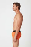 U.S. Polo Assn. Erkek Turuncu Tekli Boxer - US.01.82014.INT 280
