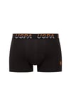 U.S. Polo Assn. 80651 200 Siyah - Siyah -Lacivert 3 lü Boxer  - US.01.80651.INT 200 515
