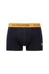 U.S. Polo Assn. Erkek  201 Lacivert - Lacivert - Lacivert 3 lü Boxer  - US.01.80650.INT 240