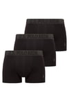 U.S. Polo Assn. Erkek 300  Siyah 3 lü Boxer  - US.01.80653.INT 140