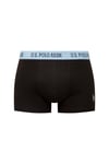 U.S. Polo Assn. Erkek 301 Siyah 3 lü Boxer  - US.01.80653.INT 320