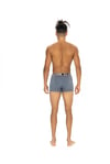 U.S. Polo Assn. Erkek Bordo - Siyah - Antrasit Melanj 3 lü Boxer  - US.01.80533 406