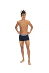 U.S. Polo Assn. Erkek Bordo - Siyah - Antrasit Melanj 3 lü Boxer  - US.01.80533 406