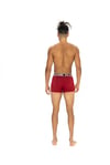 U.S. Polo Assn. Erkek Bordo - Siyah - Antrasit Melanj 3 lü Boxer  - US.01.80533 406