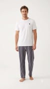 U.S. Polo Assn. Erkek Ekru Pijama Takım  - US.01.18862.INT 102