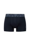 U.S. Polo Assn. Erkek Lacivert - Lacivert - İndigo 3 lü Boxer  - US.01.80655.INT 424