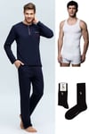 U.S. Polo Assn. Erkek Lacivert Set Takım - US.01.17394 240