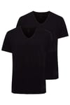 U.S. Polo Assn. Erkek Siyah 2 Li T-Shirt - US.01.80199 140