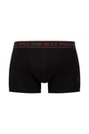 U.S. Polo Assn. Erkek Siyah - Antrasit Melanj - Lacivert 3 lü Boxer  - US.01.80656-B.INT 508