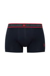 U.S. Polo Assn. Erkek Siyah - Antrasit Melanj - Lacivert 3 lü Boxer  - US.01.80656-B.INT 508