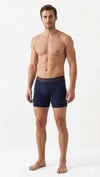 U.S. Polo Assn. Erkek Siyah - Antrasit Melanj - Lacivert 3 lü Boxer  - US.01.80654.INT 508