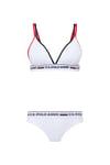 U.S. Polo Assn. Kadın Beyaz Büstiyer Slip Takım - US.01.66254 120