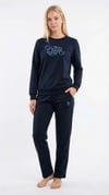 U.S. Polo Assn. Kadın Lacivert Ev Giyim  - US.01.20295.26K 240