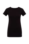U.S. Polo Assn. Kadın Siyah Kısa Kollu Yuvarlak Yaka T-Shirt - US.B1.66002 140