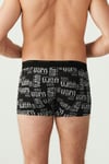 USPA Erkek Antrasit Melanj - Siyah - Gri Melanj  3 LÜ Boxer - US.01.80338 384