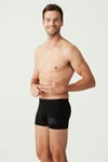 USPA Erkek Antrasit Melanj - Siyah - Gri Melanj  3 LÜ Boxer - US.01.80338 384