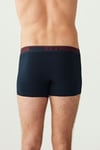 USPA Erkek Beyaz - Kırmızı - Lacivert 3 LÜ Boxer - US.01.80097 397