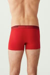 USPA Erkek Beyaz - Kırmızı - Lacivert 3 LÜ Boxer - US.01.80097 397