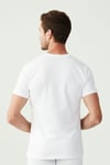USPA Erkek Beyaz 2 Lİ Yuvarlak Yaka Atlet - US.01.80197 120
