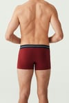 USPA Erkek Bordo - Lacivert - Gri Melanj  3 LÜ Boxer - US.01.80328 404