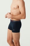 USPA Erkek Bordo - Lacivert - Gri Melanj  3 LÜ Boxer - US.01.80328 404