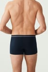 USPA Erkek Bordo - Lacivert - Gri Melanj  3 LÜ Boxer - US.01.80328 404