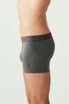 USPA Erkek Siyah - Antrasit - Lacivert 3 LÜ Boxer - US.01.80097 488