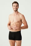 USPA Erkek Siyah - Antrasit - Lacivert 3 LÜ Boxer - US.01.80097 488