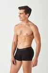 USPA Erkek Siyah Tekli Boxer - US.01.80459.INT 140