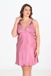 Ahu 2li Gülkurusu Sabahlık Takımı Bigsize 6204