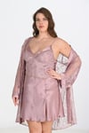 Ahu 2li Vizon Sabahlık Takımı Bigsize 6205
