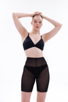 SİYAH MI EMAY 2705 Lazer Tül Boxer Hayalet Korse