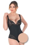 TEN MI Emay 2947 Dantelli Agraflı Body Korse