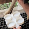 CMT Test Kabı - Mastitis Test Teşhis Diski Beyaz Renk