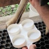 CMT Test Kabı - Mastitis Test Teşhis Diski Beyaz Renk
