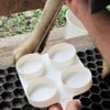 CMT Test Kabı - Mastitis Test Teşhis Diski Beyaz Renk
