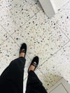 SİYAH SÜET TOKALI DERİ  BABET