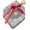 Hediyelik Kayısı TabağıAnneler Gününe Özel Gold Ahşap Hediyelik Kayısı Lokum Paketi 2.3 Kg No: A3