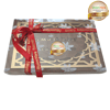 Hediyelik Kayısı TabağıAnneler Gününe Özel Gold Ahşap Hediyelik Kayısı Lokum Paketi 2.3 Kg No: A3