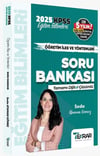 2025 KPSS Eğitim Bilimleri Öğretim İlke ve Yöntemleri Soru Bankası Çözümlü