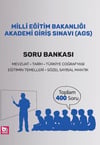 Akademi Eğitim MEB AGS Mevzuat Tarih Türkiye Coğrafyası Eğitimin Temelleri Sayısal Sözel Yetenek Soru Bankası