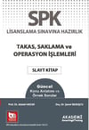Akademi Eğitim SPF Takas Saklama ve Operasyon İşlemleri Slayt Kitap